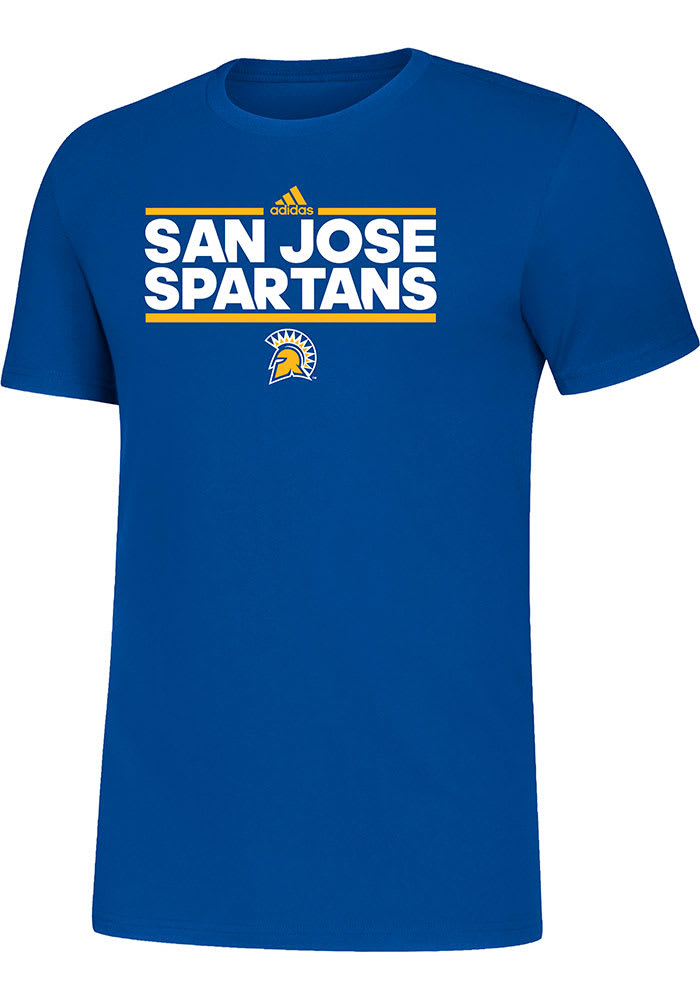 San Jose State Spartans Blue Amplifier Short Sleeve T Shirt