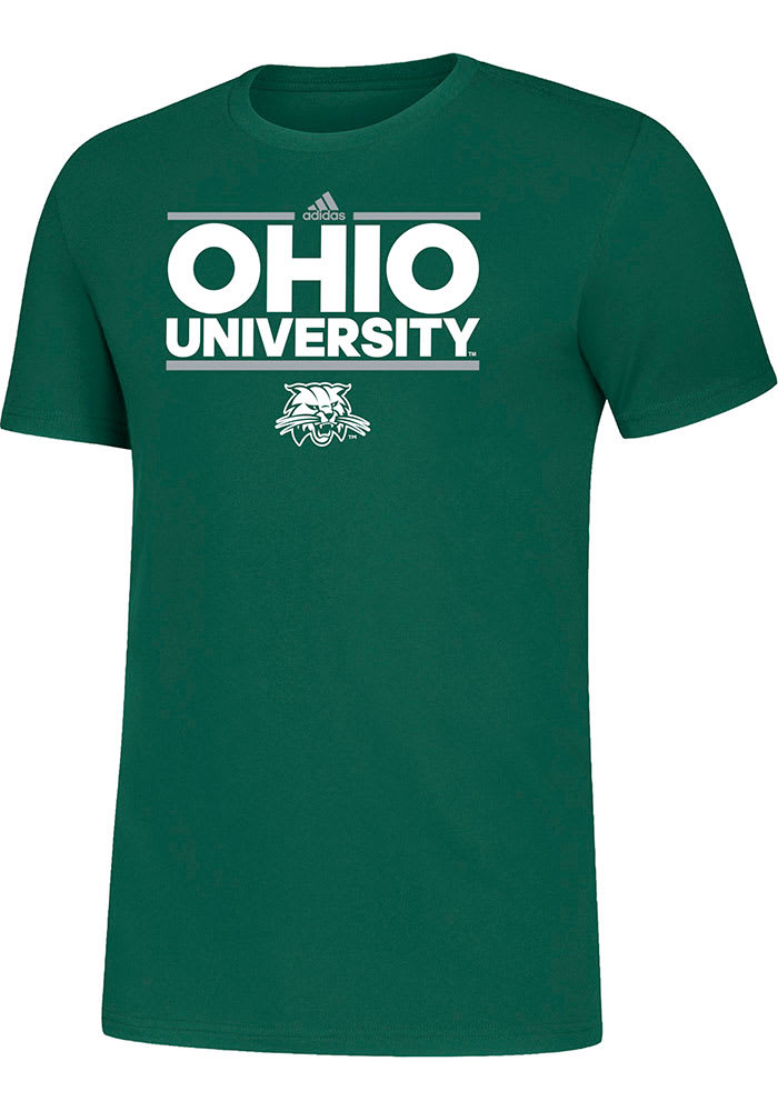 Ohio Bobcats Green Amplifier Short Sleeve T Shirt