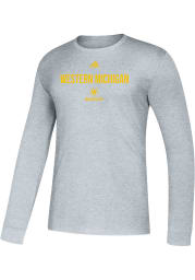 Western Michigan Broncos Grey Amplifier Long Sleeve T Shirt