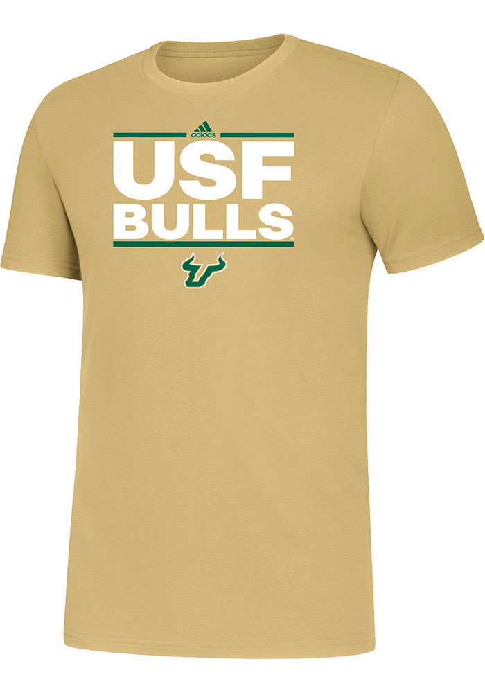 South Florida Bulls Yellow Amplifier Short Sleeve T Shirt