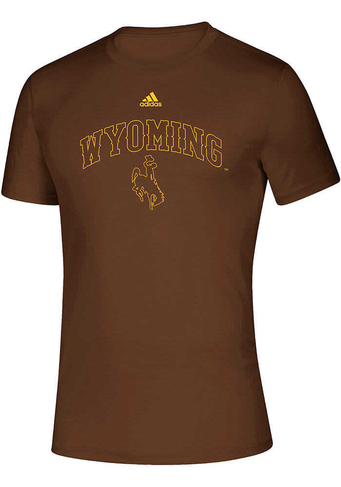 Wyoming Cowboys Brown Creator Short Sleeve T Shirt