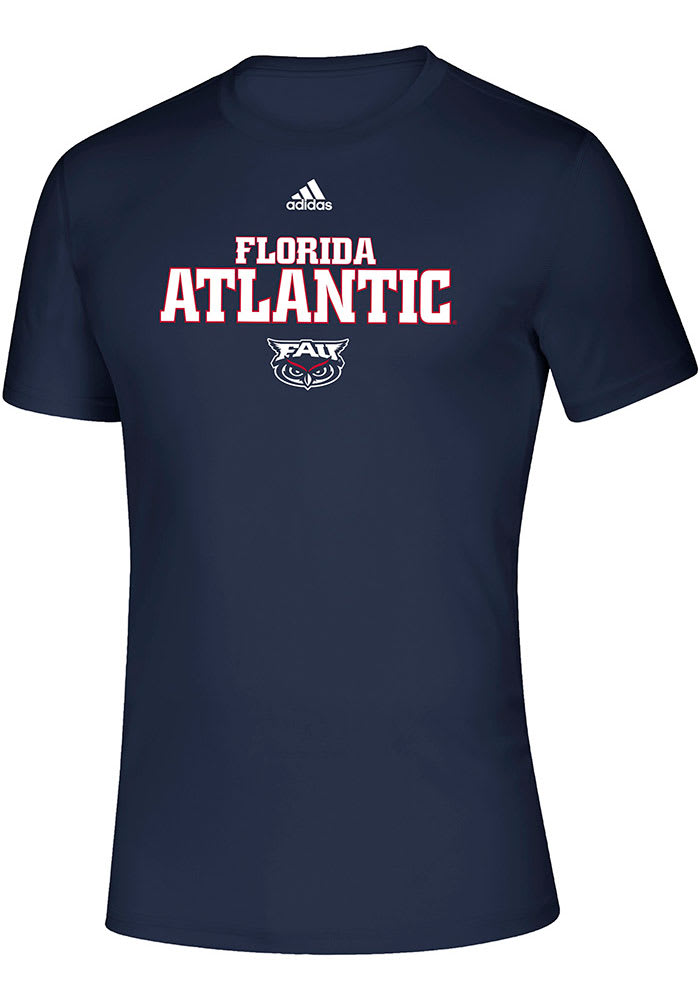 Florida Atlantic Owls Navy Blue Creator Short Sleeve T Shirt