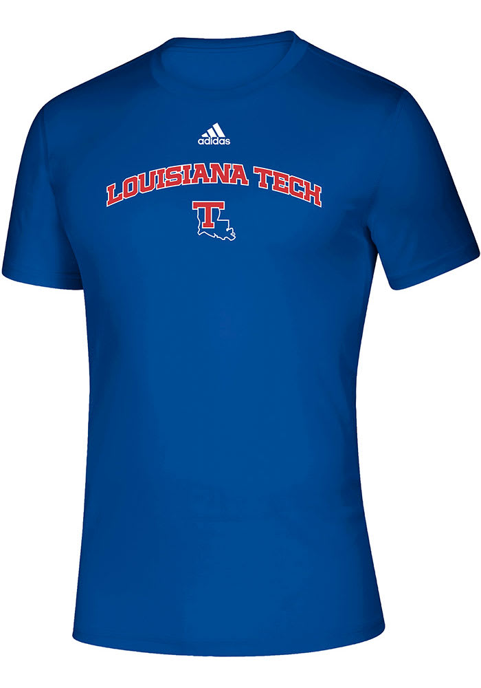W Republic 510-419-B02-01 Louisiana Tech University Basketball T-Shirt, Royal Blue 3 - Small