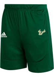 South Florida Bulls Mens Green Sideline21 Knit Shorts