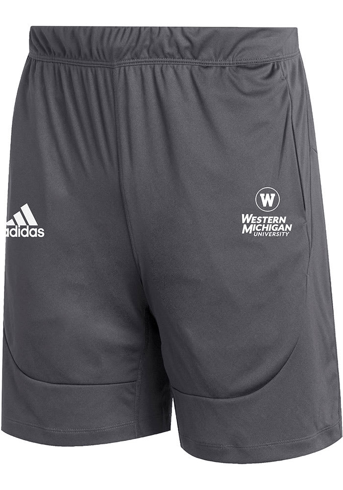 Western Michigan Broncos Mens Grey Sideline21 Knit Shorts