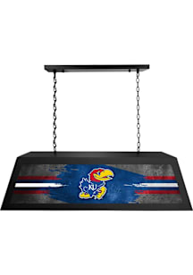 Kansas Jayhawks Long Black Billiard Lamp