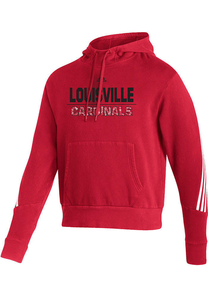 Adidas Louisville Cardinals Hoodie Red