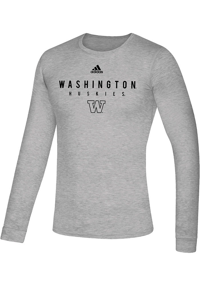 Washington Huskies Grey Creator Long Sleeve T Shirt