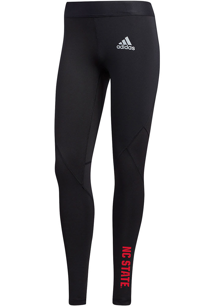 NC State Wolfpack Womens Black Alphaskin Tight Pants