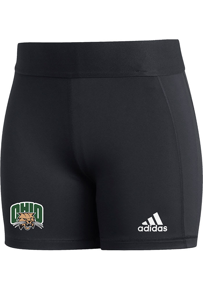 Ohio Bobcats Womens Black Alphaskin Tight Shorts