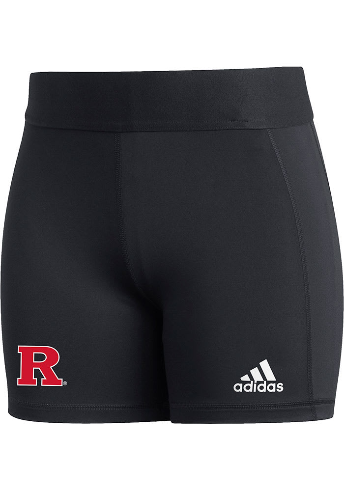 Rutgers Scarlet Knights Womens Black Alphaskin Tight Shorts