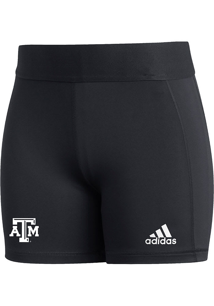 Texas A&M Aggies Womens Black Alphaskin Tight Shorts