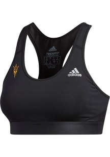 Adidas Arizona State Sun Devils Womens Black Alphaskin Bra Tank Top