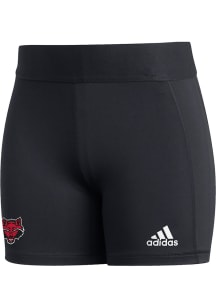 Adidas Arkansas State Red Wolves Womens Black Alphaskin Shorts