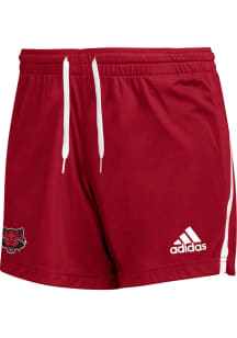 Adidas Arkansas State Red Wolves Womens Red Team Issue Shorts