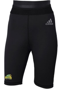 Adidas George Mason University Womens Black 7 Inch Biker Shorts