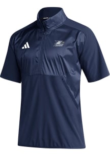 Adidas Georgia Southern Eagles Mens Navy Blue Sideline Short Sleeve 1/4 Zip