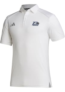 Adidas Georgia Southern Eagles Mens White Classic Short Sleeve Polo