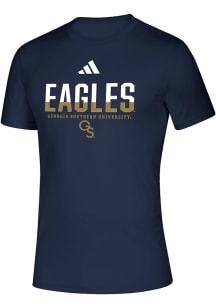 Adidas Georgia Southern Eagles Navy Blue Creator Short Sleeve T Shirt