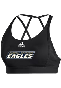 Adidas Georgia Southern Eagles Womens Black Ultimate Bra Tank Top