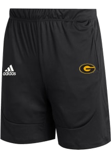 Adidas Grambling State Tigers Mens Black Sideline Knit Shorts