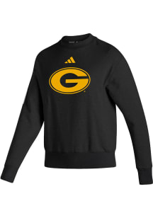 Adidas Grambling State Tigers Womens Black Premium Vintage Crew Sweatshirt