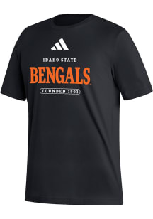 Adidas Idaho State Bengals Black Fresh Short Sleeve T Shirt