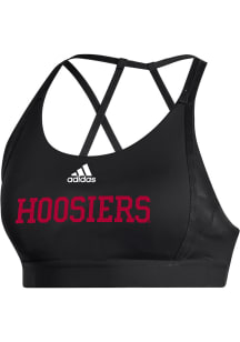 Adidas Indiana Hoosiers Womens Black Ultimate Bra Tank Top