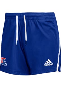 Adidas Louisiana Tech Bulldogs Womens Blue Team Issue Shorts