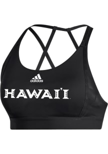 Adidas Hawaii Warriors Womens Black Ultimate Bra Tank Top