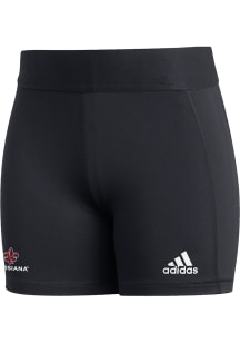 Adidas UL Lafayette Ragin' Cajuns Womens Black Alphaskin Shorts