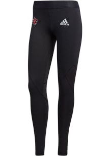 Adidas UL Lafayette Ragin' Cajuns Womens Black Alphaskin Pants