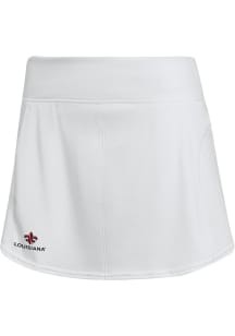Adidas UL Lafayette Ragin' Cajuns Womens White Tennis Skirt