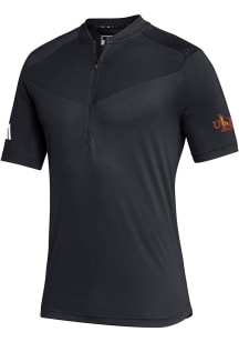 Adidas Louisiana-Monroe Warhawks Mens Black Sideline Short Sleeve Polo