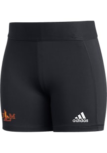 Adidas Louisiana-Monroe Warhawks Womens Black Alphaskin Shorts