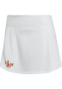 Adidas Louisiana-Monroe Warhawks Womens White Tennis Skirt