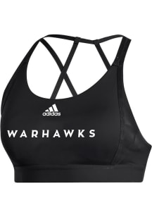 Adidas Louisiana-Monroe Warhawks Womens Black Ultimate Bra Tank Top