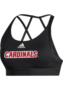 Adidas Louisville Cardinals Womens Black Ultimate Bra Tank Top
