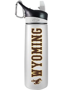 Wyoming Cowboys 24oz Tritan Plastic Water Bottle