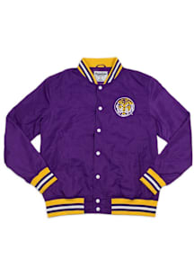 Homefield LSU Tigers Mens Purple Bomber Light Weight Jacket