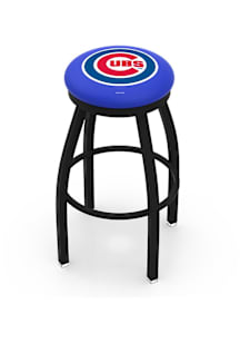 Chicago Cubs Black Pub Stool - Black
