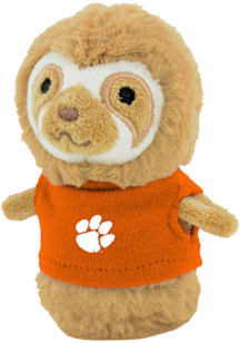 Clemson Tigers Shortie Sloth Plush - Orange