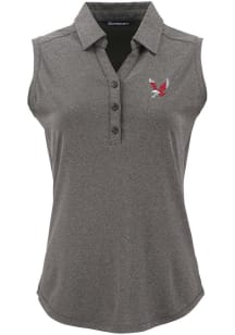 Cutter and Buck Eastern Washington Eagles Womens Black Forge Eco Polo Shirt