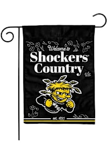 Wichita State Shockers Double Sided Garden Flag - White