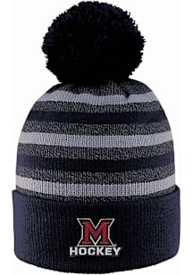 LogoFit Miami RedHawks Black Doc Marled Mens Knit Hat