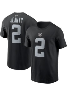 Ashton Jeanty Las Vegas Raiders Black Home Short Sleeve Player T Shirt