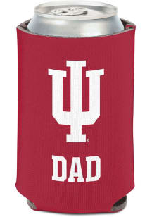 Crimson Indiana Hoosiers Dad Coolie
