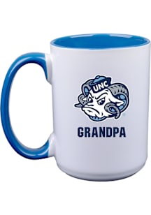North Carolina Tar Heels Grandpa 15oz Ceramic Mug - White
