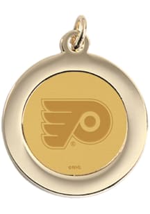 CSI Philadelphia Flyers Gold Pendant Womens Necklace