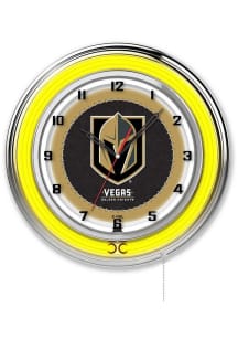 Vegas Golden Knights 19in Neon Wall Clock